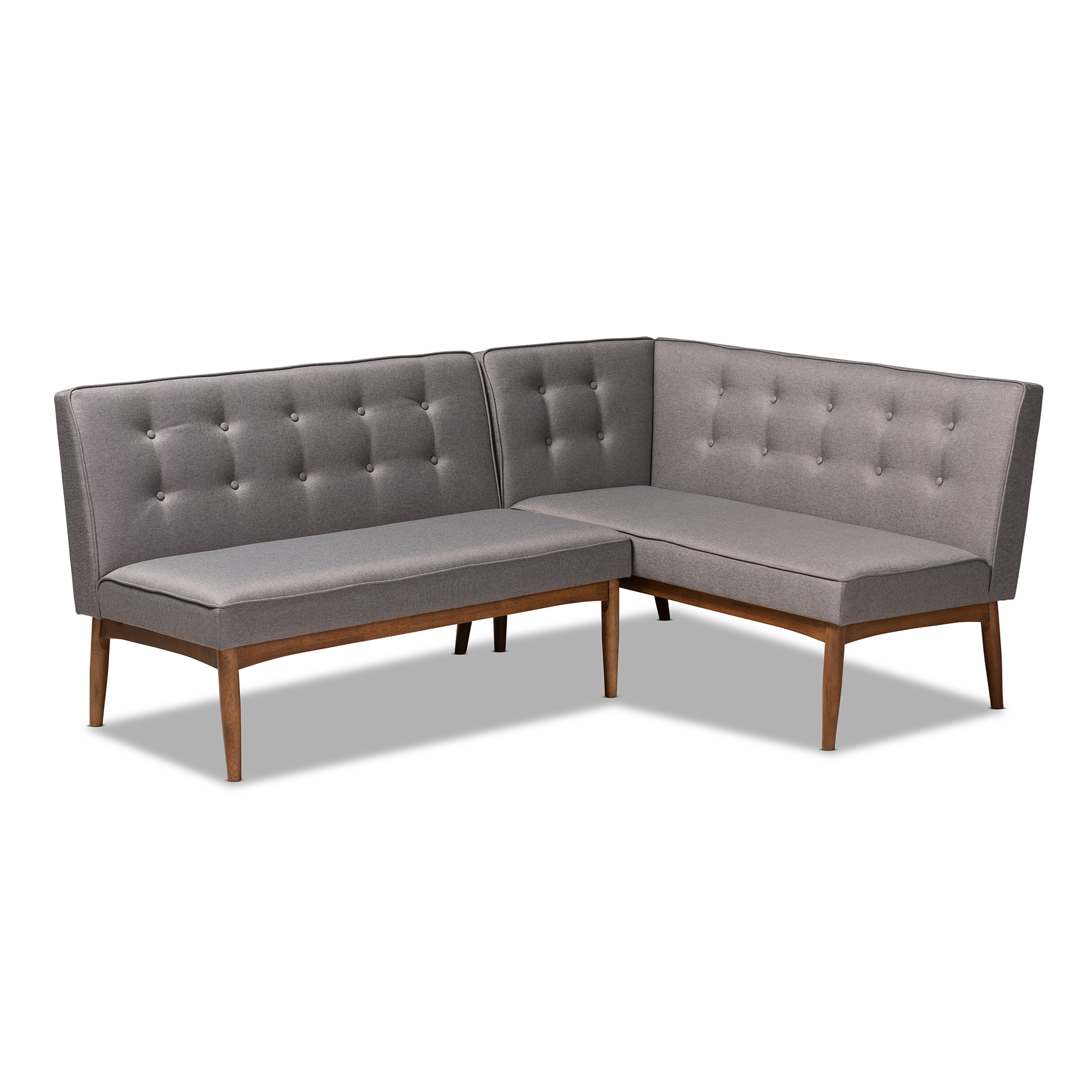 Corner upholstered online bench